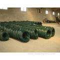 PVC coated green colour metal wire